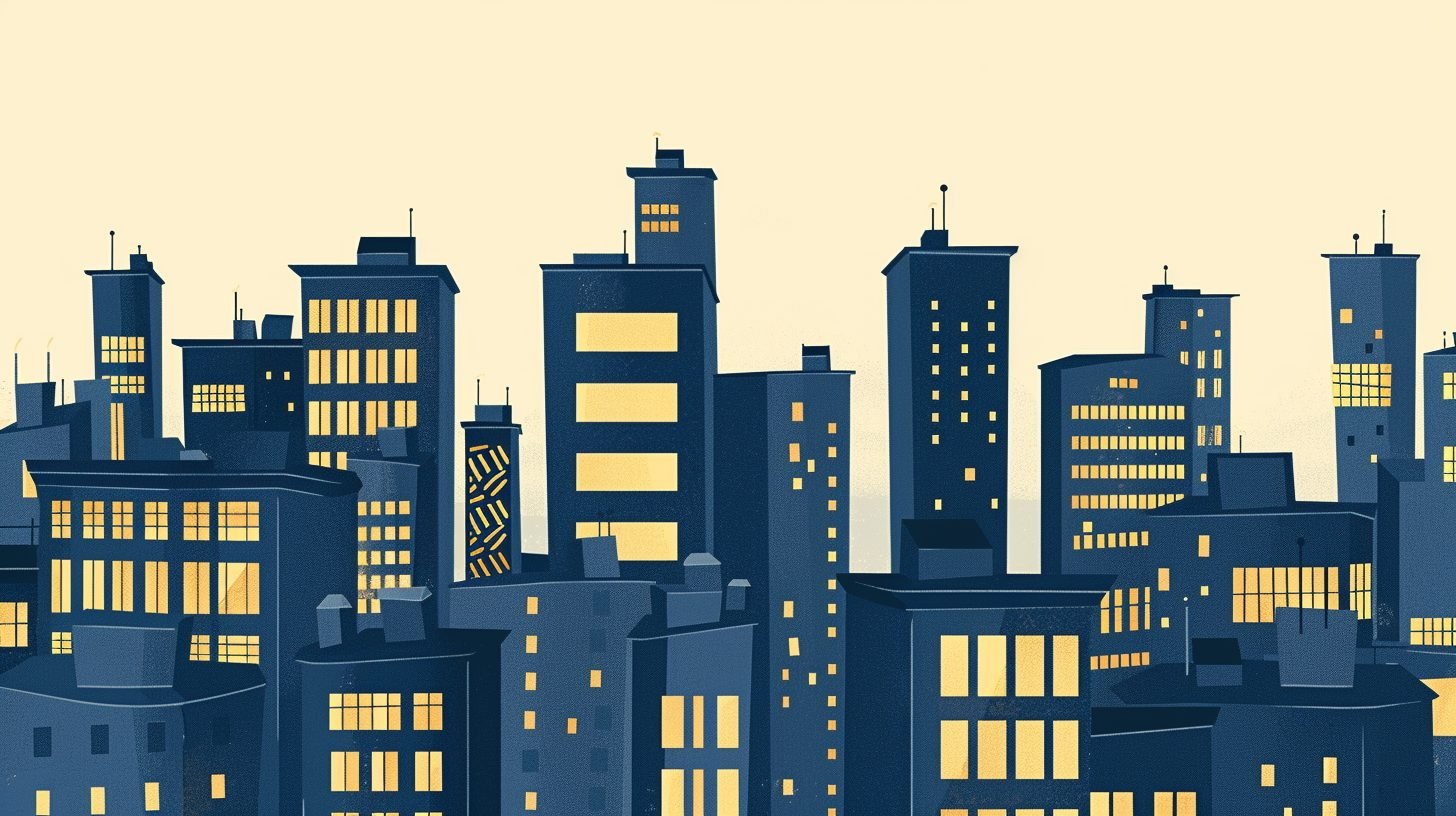 Illustration investissement immobilier en SCPI